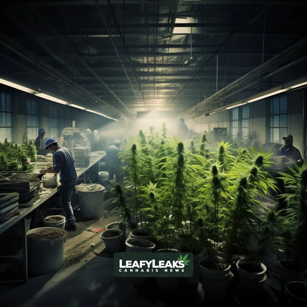 Cannabis Industry Crisis - Unpaid Fees Soar - AI-generated