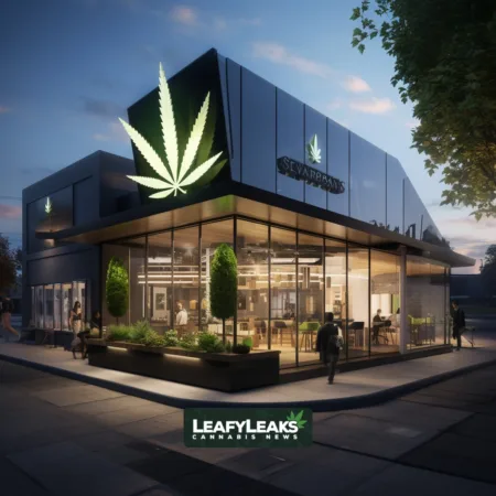 Study Reveals Wide Accessibility as 60% of Canadian Neighborhoods within a 5-Minute Drive of Cannabis Dispensaries Cannabis dispensary in a vibrant Canadian neighborhood with a welcoming atmosphere.