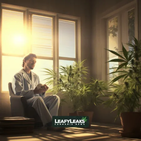 New Study Links Medical Marijuana Legalization to Reduced Opioid Payouts, Offering Alternative to Prescription Drugs Person using medical cannabis as opioid substitute
