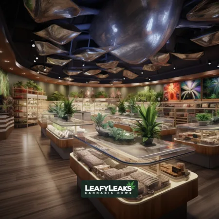 New Mexico Cannabis Industry Offers Higher Wages, Attracts Workers from Other Sectors, Says Labor Report A vibrant cannabis retail store in New Mexico showcasing a variety of products.