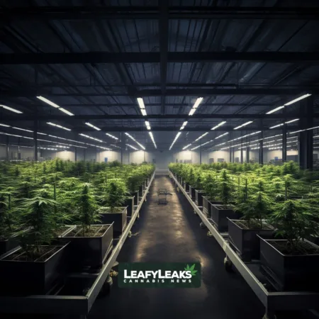 Efficient Cannabis Cultivation Illustration