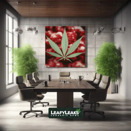 High Stakes and Broken Deals: Aleafia Health and Red White & Bloom Brands Call Off Proposed Merger Amid Financial Turmoil Canceled Cannabis Merger: Aleafia and Red White & Bloom AI-generated Image