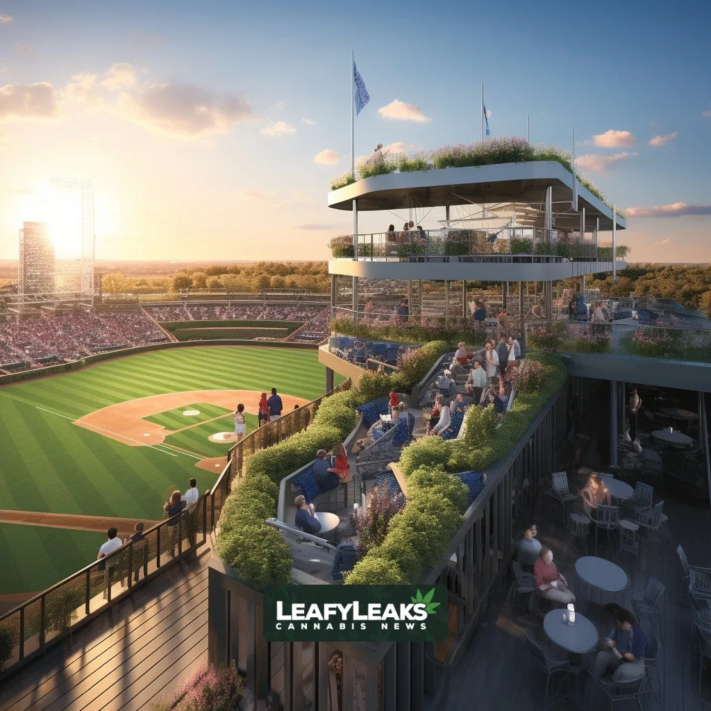 Chicago Cubs CBD Partnership Image - Wrigley Field with MYND DRINKS Signage