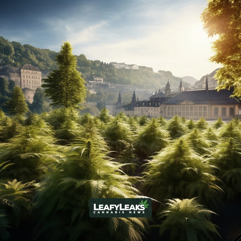 Luxembourg Marijuana Legalization AI-generated Image