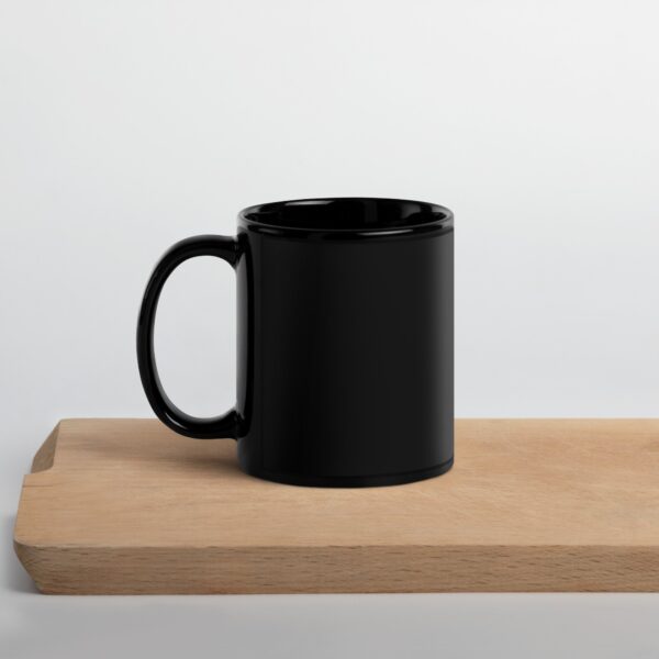 Elevated Atmosphere Black Glossy Mug 15 Elevated Atmosphere Black Glossy Mug