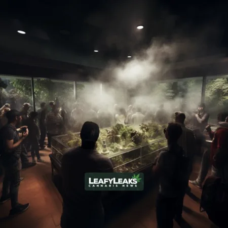 Sophisticated Connecticut cannabis dispensary during Delta-8 crackdown.