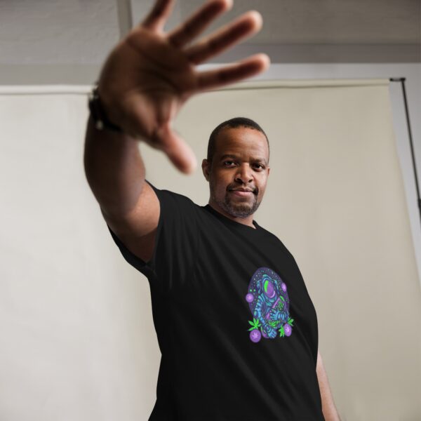 Cosmic Cannabis Dreams Men's classic tee 2 Cosmic Cannabis Dreams Men's classic tee