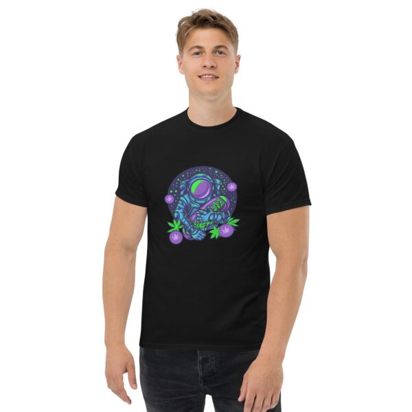 Cosmic Cannabis Dreams Men's classic tee 4 Cosmic Cannabis Dreams Men's classic tee