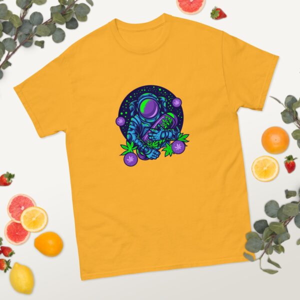 Cosmic Cannabis Dreams Men's classic tee 24 Cosmic Cannabis Dreams Men's classic tee