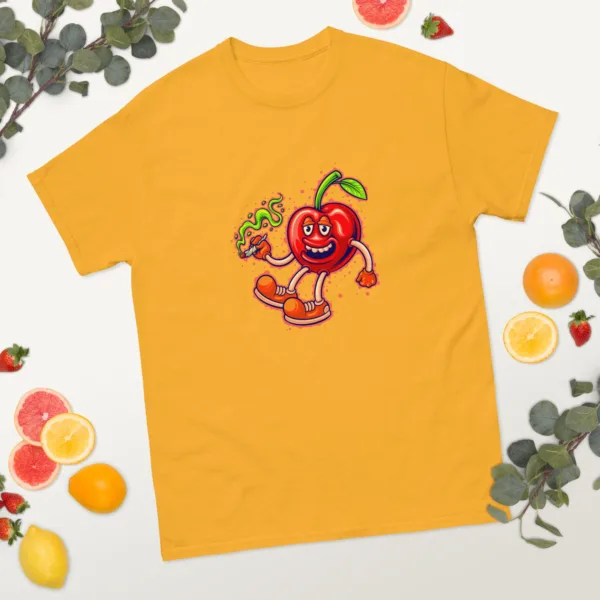 Blissful Bud Cherries Men's classic tee 76 Blissful Bud Cherries Men's classic tee