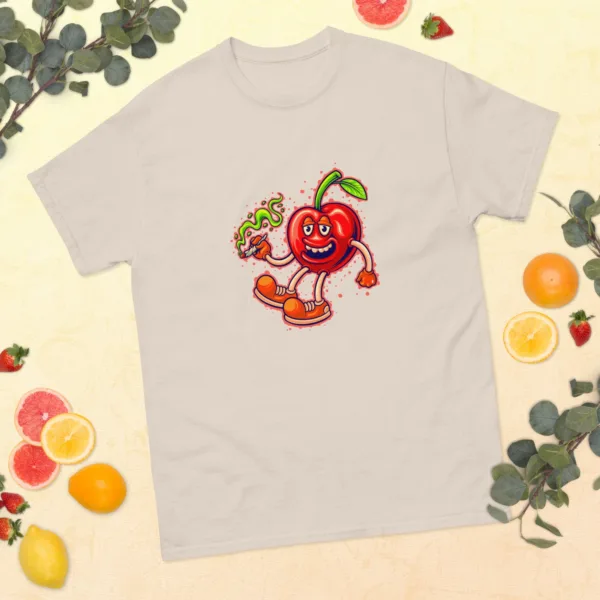 Blissful Bud Cherries Men's classic tee 83 Blissful Bud Cherries Men's classic tee