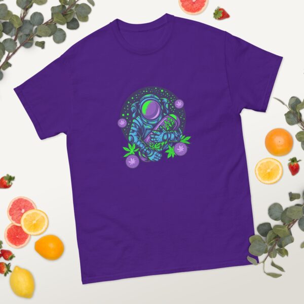 Cosmic Cannabis Dreams Men's classic tee 10 Cosmic Cannabis Dreams Men's classic tee