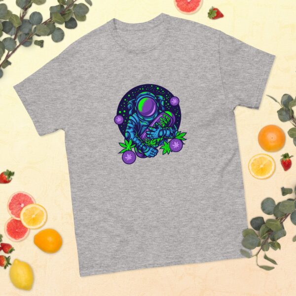 Cosmic Cannabis Dreams Men's classic tee 25 Cosmic Cannabis Dreams Men's classic tee