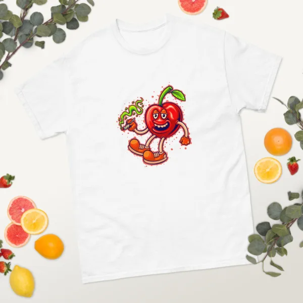 Blissful Bud Cherries Men's classic tee 90 Blissful Bud Cherries Men's classic tee