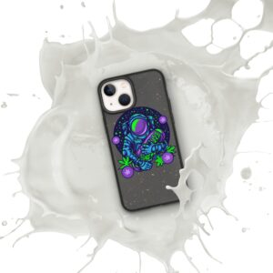 Cosmic Cannabis Dreams Speckled Case for iPhone®