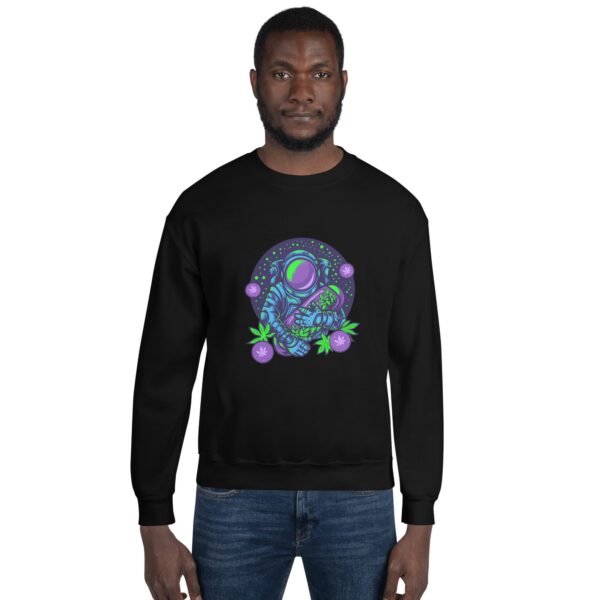 Cosmic Cannabis Dreams Unisex Sweatshirt 31 Cosmic Cannabis Dreams Unisex Sweatshirt