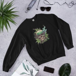 Smoky Skull Highs Unisex Sweatshirt