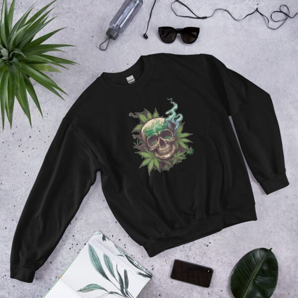 Smoky Skull Highs Unisex Sweatshirt