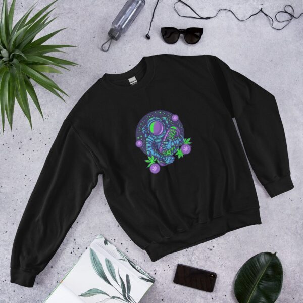 Cosmic Cannabis Dreams Unisex Sweatshirt 27 Cosmic Cannabis Dreams Unisex Sweatshirt