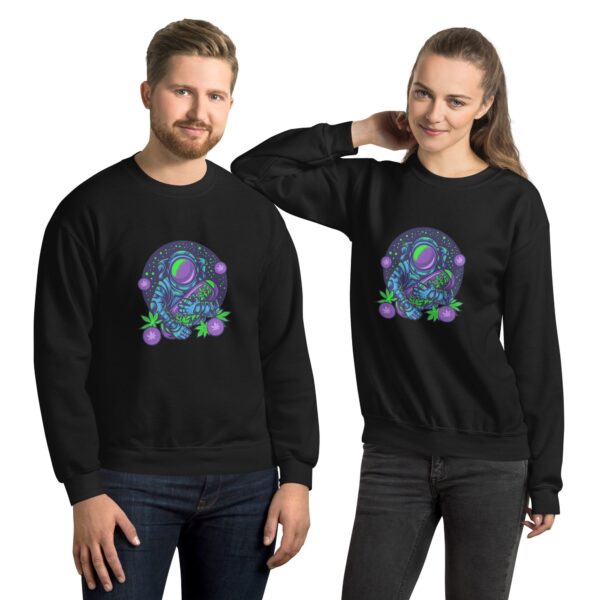 Cosmic Cannabis Dreams Unisex Sweatshirt 28 Cosmic Cannabis Dreams Unisex Sweatshirt