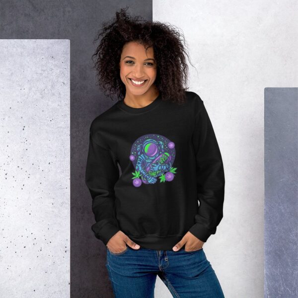 Cosmic Cannabis Dreams Unisex Sweatshirt 30 Cosmic Cannabis Dreams Unisex Sweatshirt