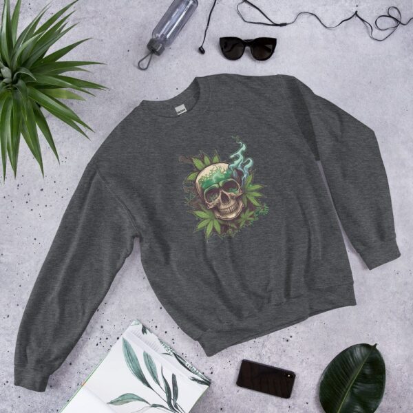 Smoky Skull Highs Unisex Sweatshirt
