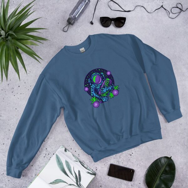 Cosmic Cannabis Dreams Unisex Sweatshirt 36 Cosmic Cannabis Dreams Unisex Sweatshirt