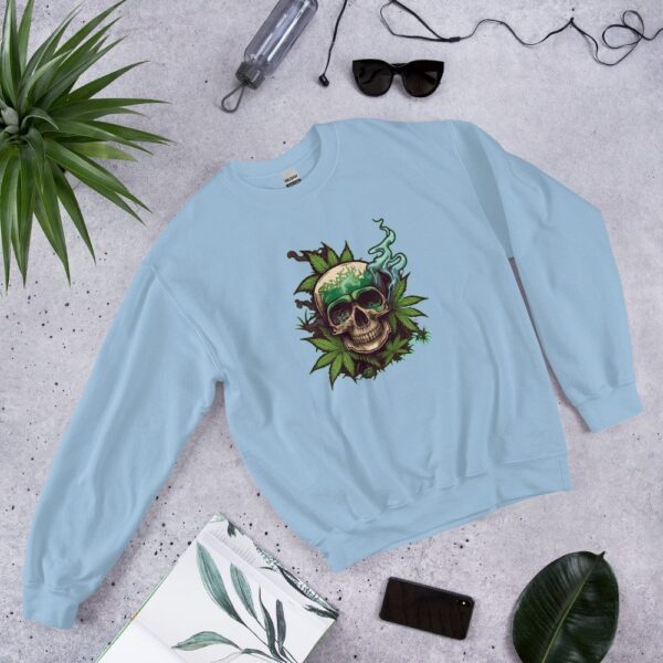 Smoky Skull Highs Unisex Sweatshirt