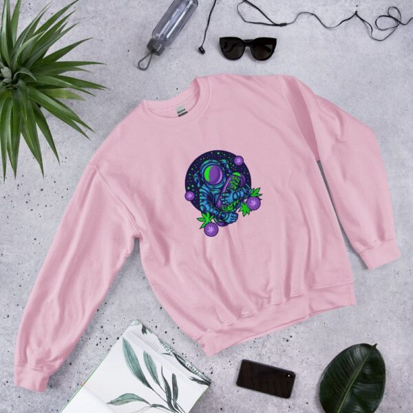 Cosmic Cannabis Dreams Unisex Sweatshirt 39 Cosmic Cannabis Dreams Unisex Sweatshirt