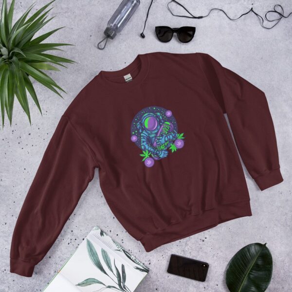 Cosmic Cannabis Dreams Unisex Sweatshirt 33 Cosmic Cannabis Dreams Unisex Sweatshirt