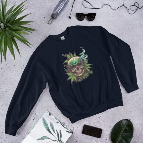 Smoky Skull Highs Unisex Sweatshirt