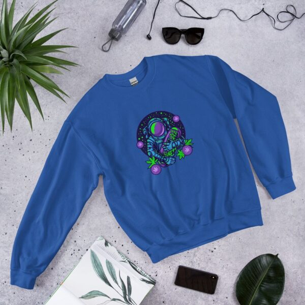 Cosmic Cannabis Dreams Unisex Sweatshirt 35 Cosmic Cannabis Dreams Unisex Sweatshirt