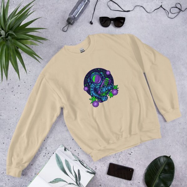 Cosmic Cannabis Dreams Unisex Sweatshirt 38 Cosmic Cannabis Dreams Unisex Sweatshirt