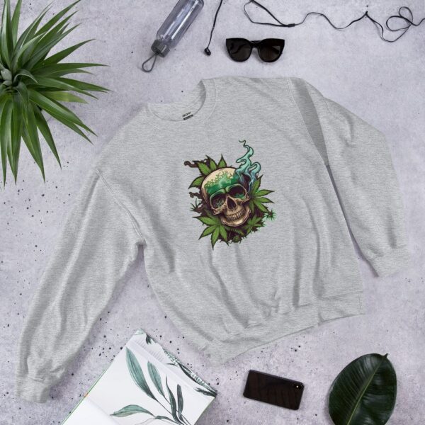 Smoky Skull Highs Unisex Sweatshirt