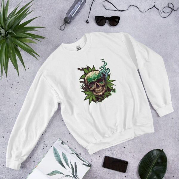 Smoky Skull Highs Unisex Sweatshirt
