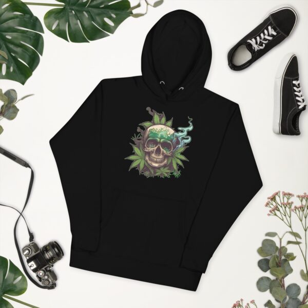 Smoky Skull Highs Unisex Hoodie