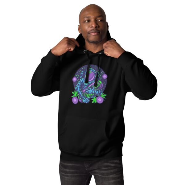 Cosmic Cannabis Dreams Unisex Hoodie 49 Cosmic Cannabis Dreams Unisex Hoodie
