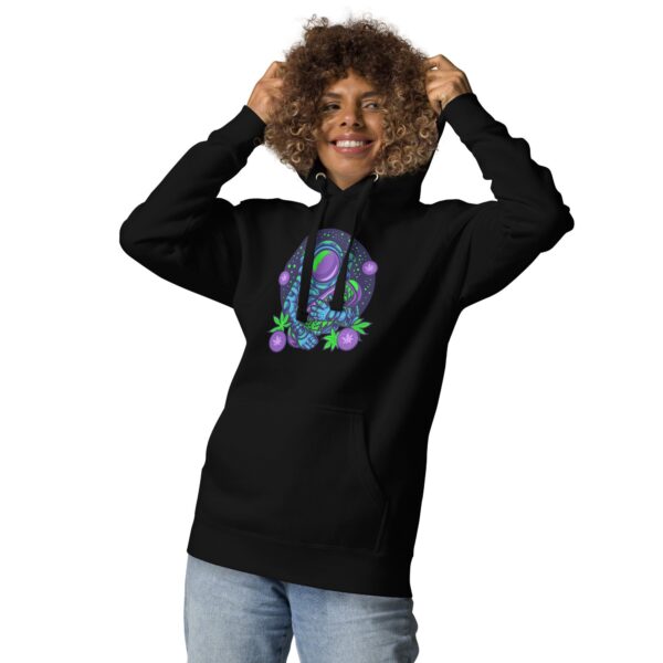 Cosmic Cannabis Dreams Unisex Hoodie 51 Cosmic Cannabis Dreams Unisex Hoodie