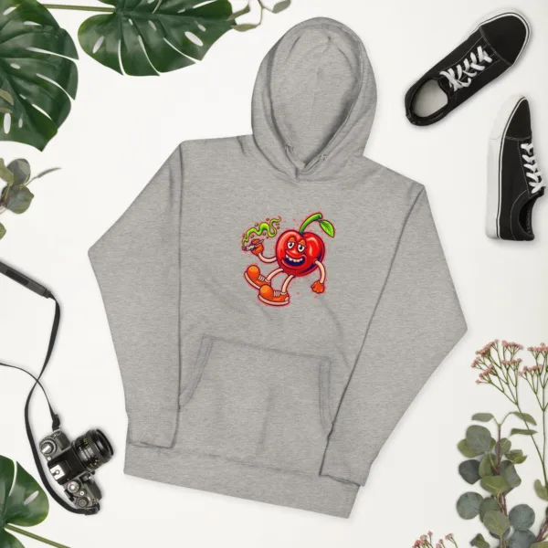 Blissful Bud Cherries Unisex Hoodie 62 Blissful Bud Cherries Unisex Hoodie