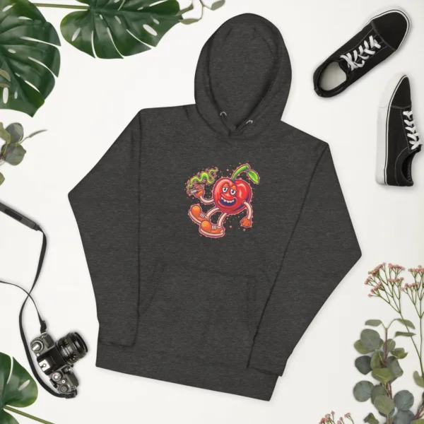 Blissful Bud Cherries Unisex Hoodie 52 Blissful Bud Cherries Unisex Hoodie