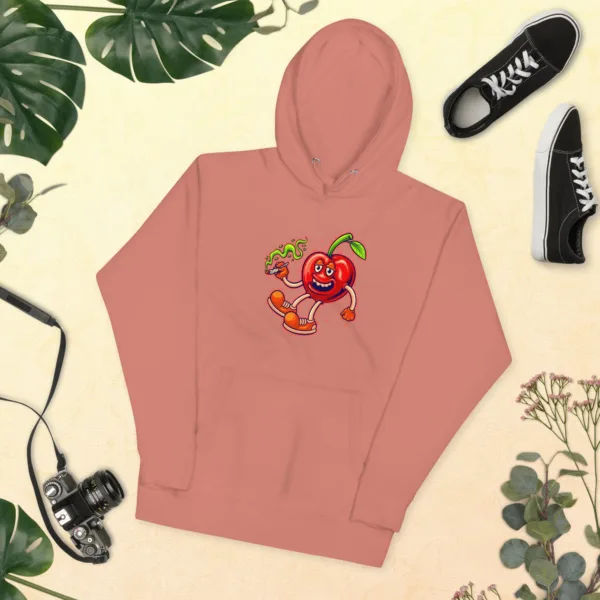 Blissful Bud Cherries Unisex Hoodie 59 Blissful Bud Cherries Unisex Hoodie