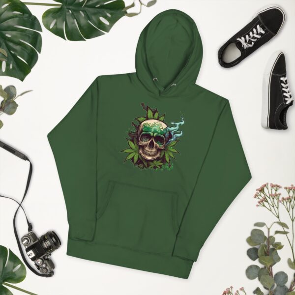Smoky Skull Highs Unisex Hoodie