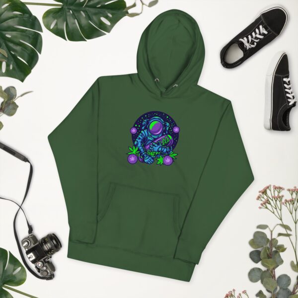 Cosmic Cannabis Dreams Unisex Hoodie 62 Cosmic Cannabis Dreams Unisex Hoodie