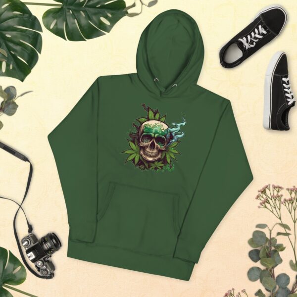 Smoky Skull Highs Unisex Hoodie