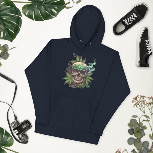Smoky Skull Highs Unisex Hoodie
