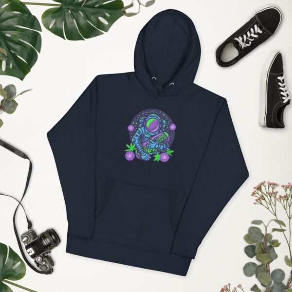 Cosmic Cannabis Dreams Unisex Hoodie 54 Cosmic Cannabis Dreams Unisex Hoodie