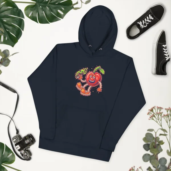 Blissful Bud Cherries Unisex Hoodie 48 Blissful Bud Cherries Unisex Hoodie