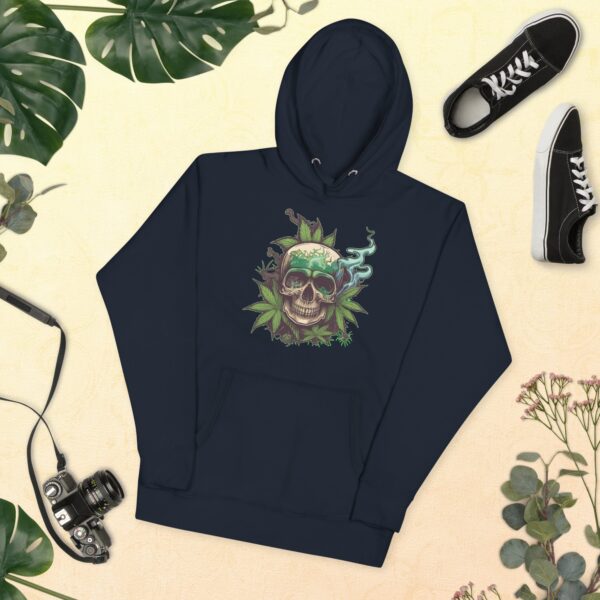 Smoky Skull Highs Unisex Hoodie