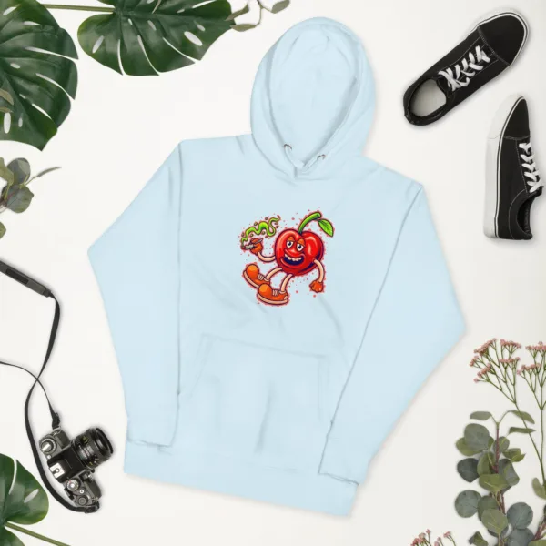 Blissful Bud Cherries Unisex Hoodie 64 Blissful Bud Cherries Unisex Hoodie