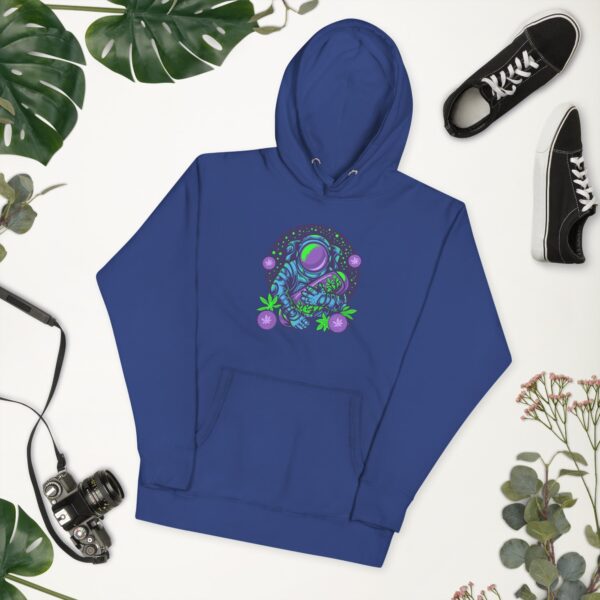 Cosmic Cannabis Dreams Unisex Hoodie 58 Cosmic Cannabis Dreams Unisex Hoodie